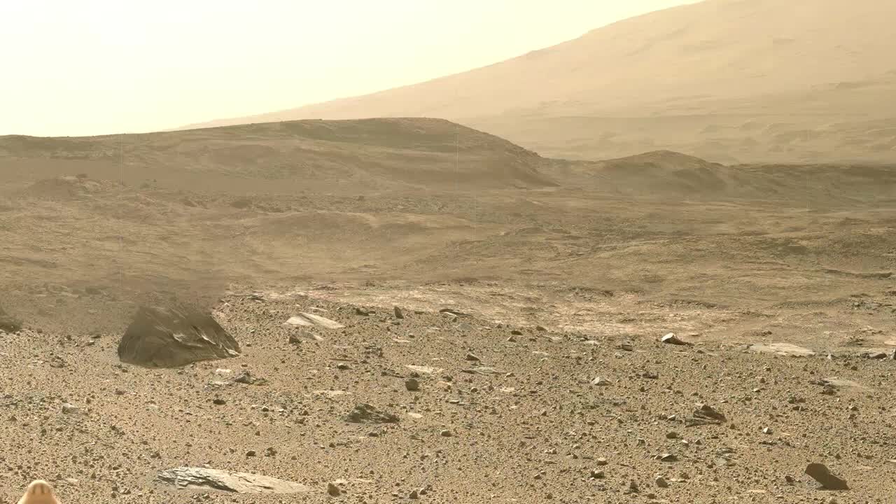 绝美！这便是火星的表面，其特征像极了地球的沙漠